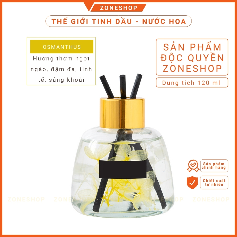 Nước hoa ô tô, nước hoa thơm phòng ZONESHOP, tinh dầu thơm 8 mùi độc quyền, mùi thơm đẳng cấp, hoàn toàn tự nhiên