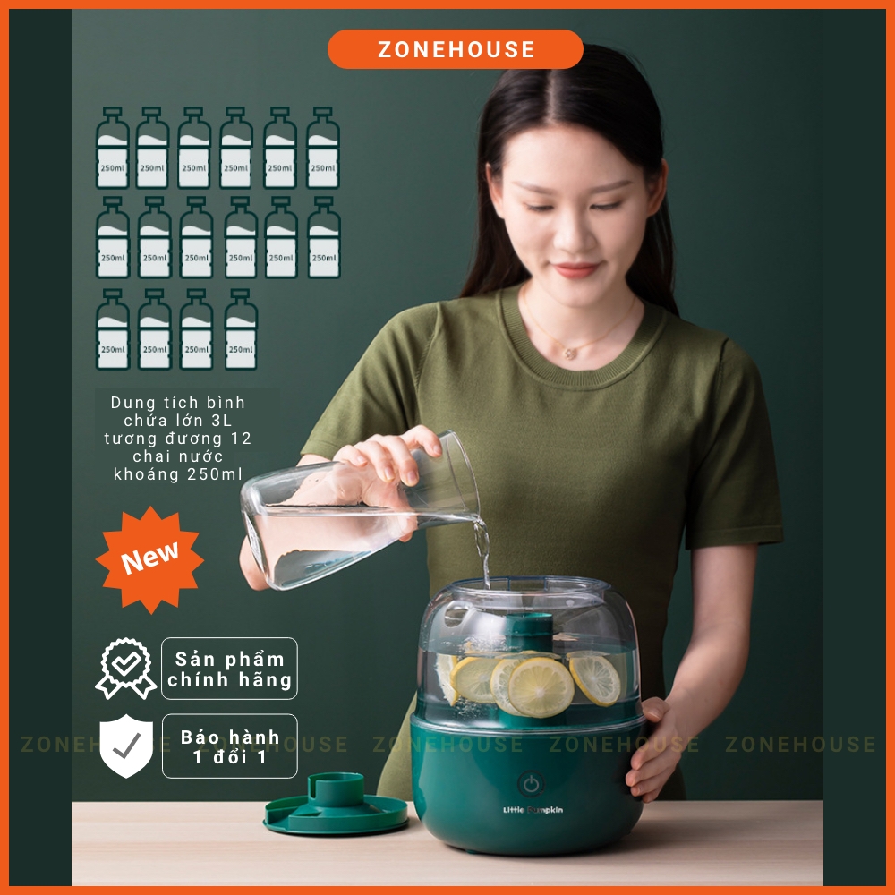 Máy tạo độ ẩm khuếch tán tinh dầu Trái bí Deerma ZONEHOUSE, sản phẩm cao cấp - Máy tạo độ ẩm, máy phun sương