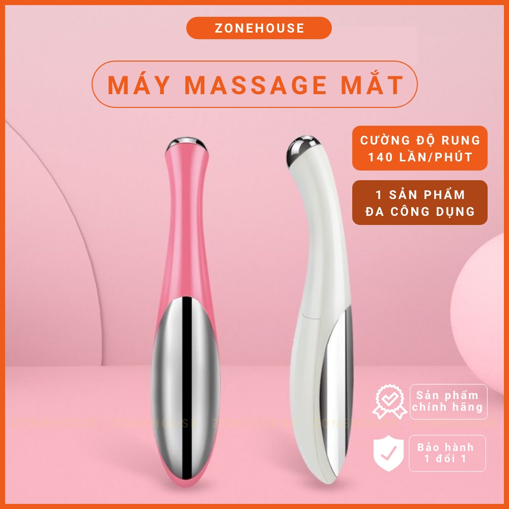 Máy massage mắt ZONEHOUSE chống lão hóa mờ quầng thâm, giảm bọng mắt, cải thiện vùng da quanh mắt