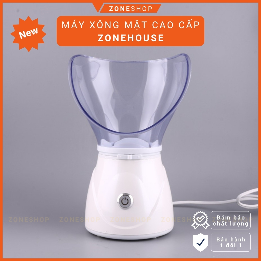 Máy xông mặt ZONEHOUSE, thế hệ mới, phun sương Nano, xông hơi nóng massage mặt cao cấp chính hãng [ZONESHOP]