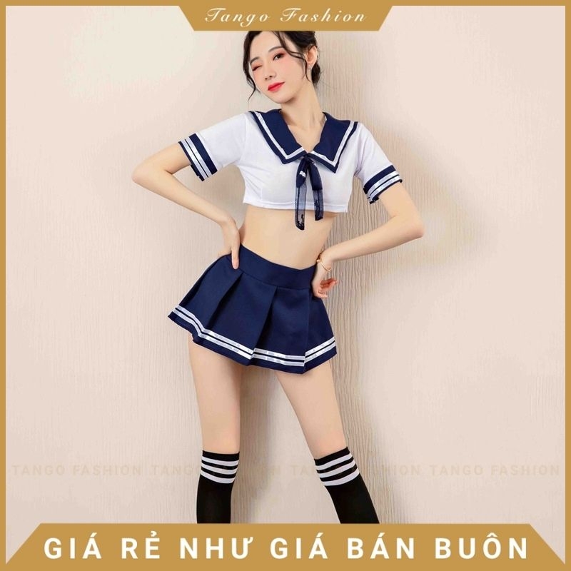 Đồ ngủ sexy –  Đồ Cosplay hóa trang nữ sinh anime quyến rũ gợi cảm [TANGO FASHION]