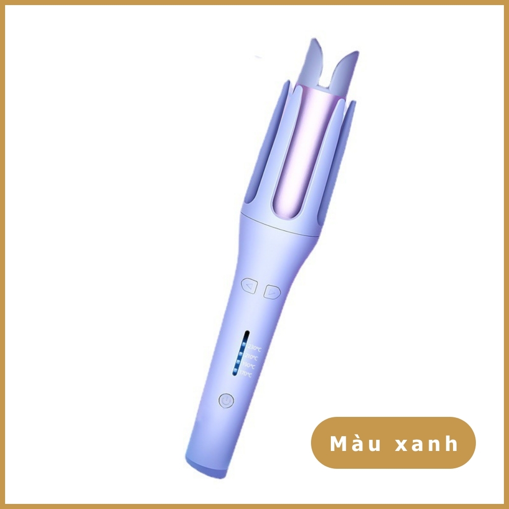 Máy uốn tóc xoăn tự động CHISO trục uốn 32mm công nghệ xoay 1 chạm, ion âm không làm hư tóc, phiên bản mới nhất