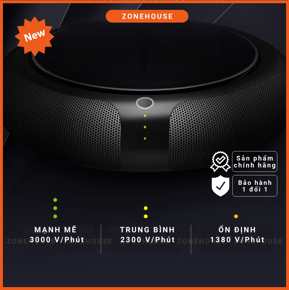 Máy lọc không khí ô tô năng lượng mặt trời ZONEHOUSE, sử dụng năng lượng mặt trời, loại bỏ Formaldehyde, màn lọc HEPA