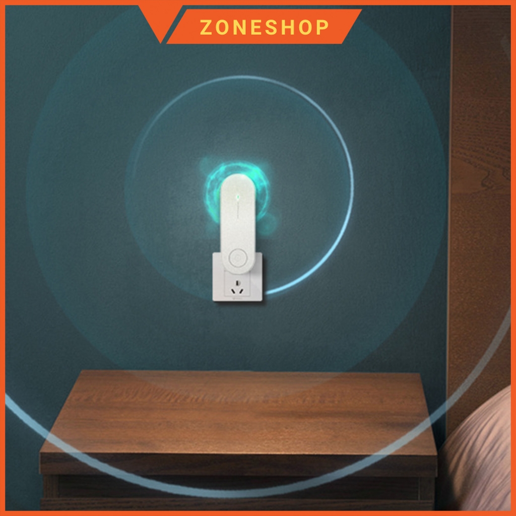 [Chính hãng] Máy Đuổi Muỗi - Đuổi Côn Trùng Bằng Sóng Siêu Âm Không Gây Hại Cho Con Người Và Vật Nuôi [ZONESHOP]