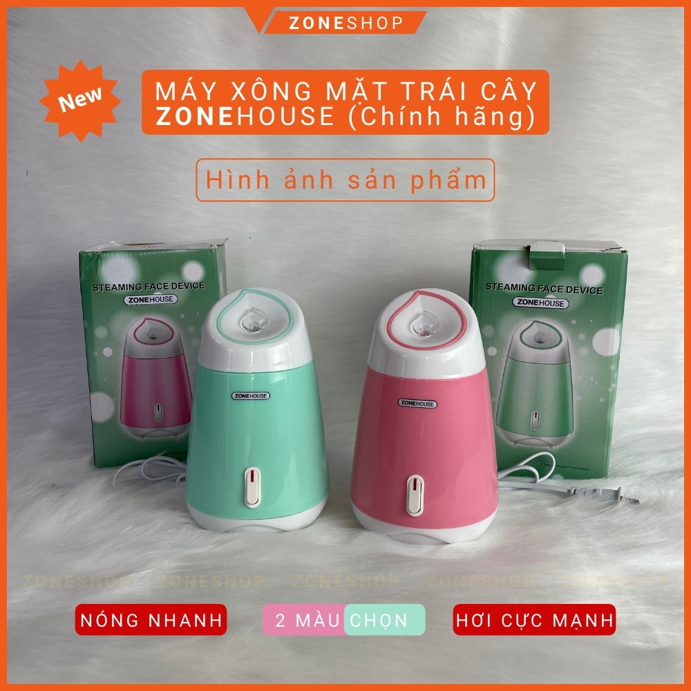 Máy xông mặt trái cây ZONEHOUSE, máy xông hơi mặt hoa quả, dưa leo, vòi phun mạnh, làm nóng nhanh [ZONESHOP]