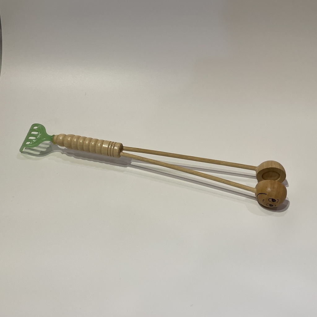 Cây đấm lưng, dụng cụ massage lưng, cây gậy đấm gãi lưng gỗ đôi giúp thư giãn giảm mệt mỏi, hàng thủ công mỹ nghệ