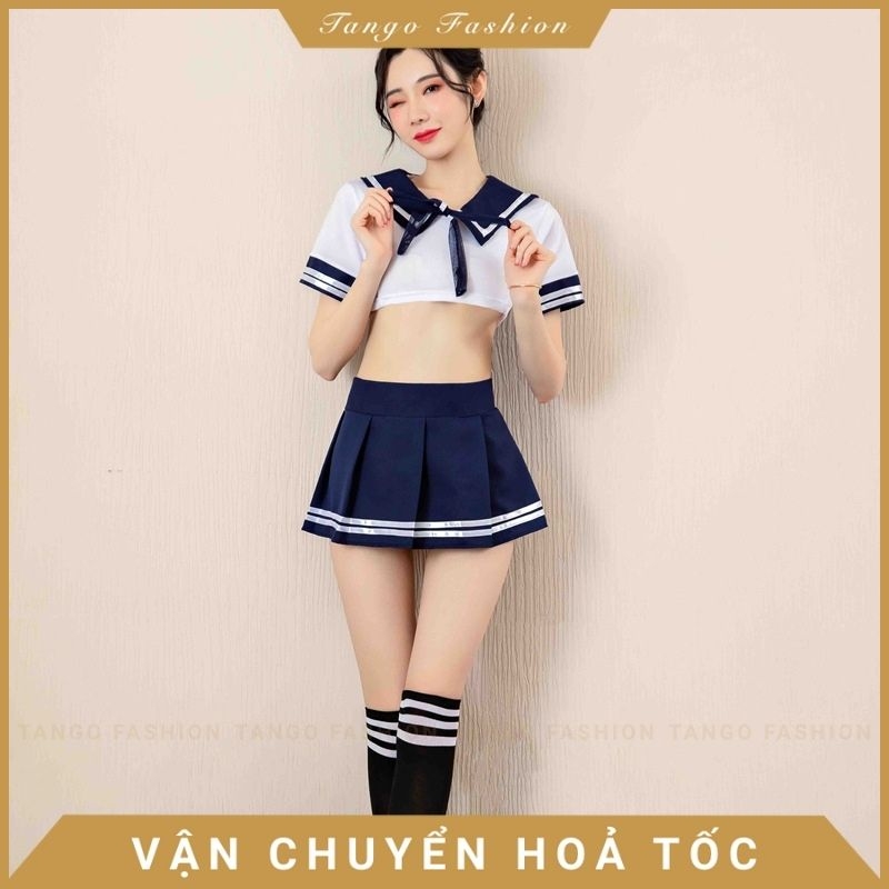 Đồ ngủ sexy –  Đồ Cosplay hóa trang nữ sinh anime quyến rũ gợi cảm [TANGO FASHION]