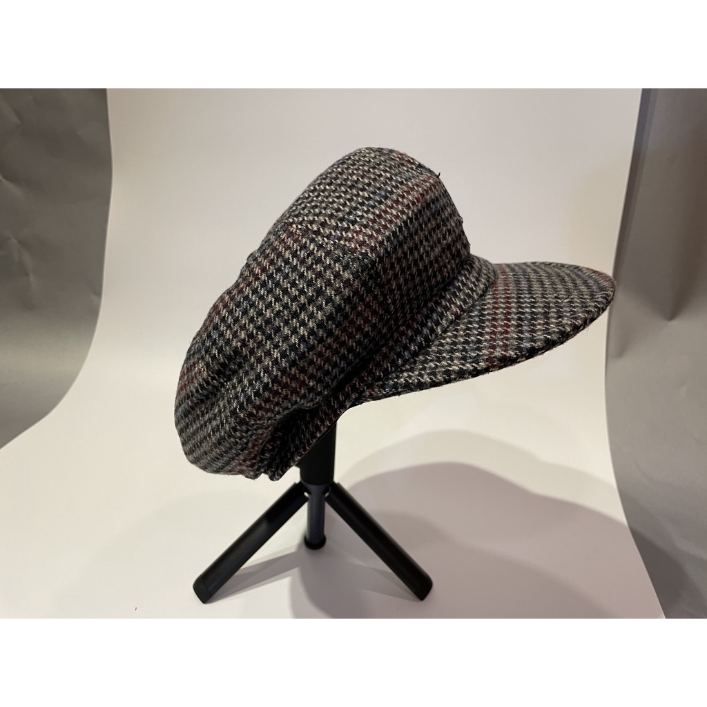 Mũ Nồi Họa Tiết Sọc Caro Phong Cách Retro Anh Quốc Cho Nữ