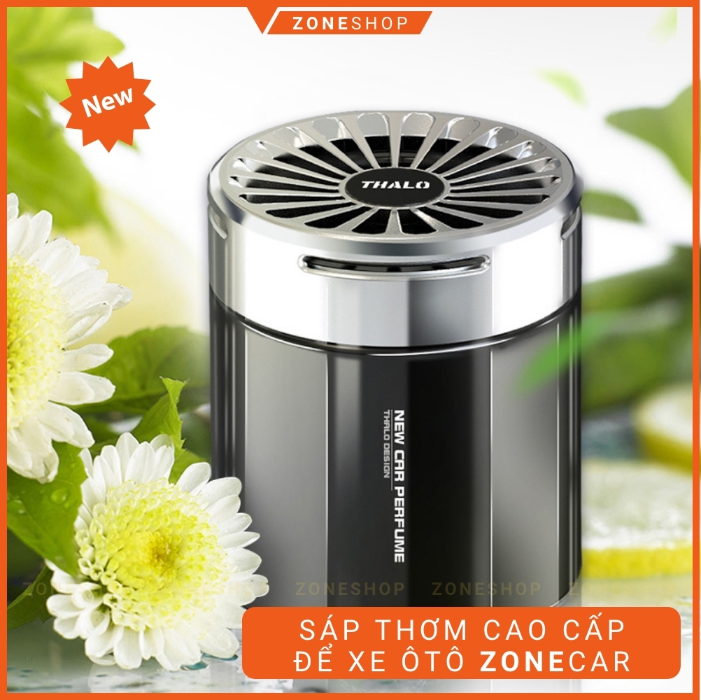 Sáp thơm ô tô, phòng ngủ, bàn làm việc cao cấp ZONECAR - THALO nhập khẩu Châu Âu, lọc khí, trang trí xe hơi [ZONESHOP]