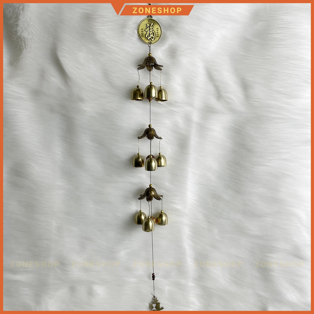 CHUÔNG GIÓ phong thủy ,chuông gió 1, 2, 3 tầng - Chuông cầu bình an và tài lộc, mang lại may mắn cho gia chủ [ZONESHOP]