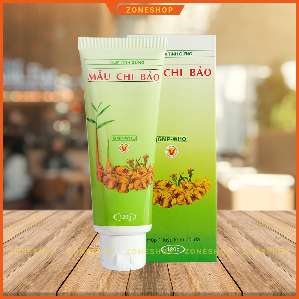 Kem TAN MỠ, SĂN CHẮC DA - Kem gừng xoa bóp Mẫu Chi Bảo - Hỗ trợ giảm mỡ bụng, giảm đau cơ, xương khớp, đau lưng, vai