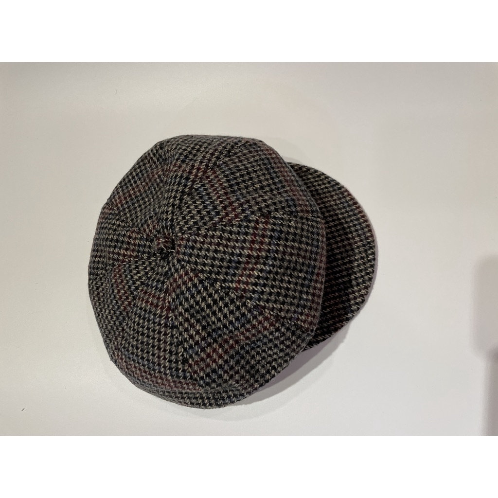 Mũ Nồi Họa Tiết Sọc Caro Phong Cách Retro Anh Quốc Cho Nữ