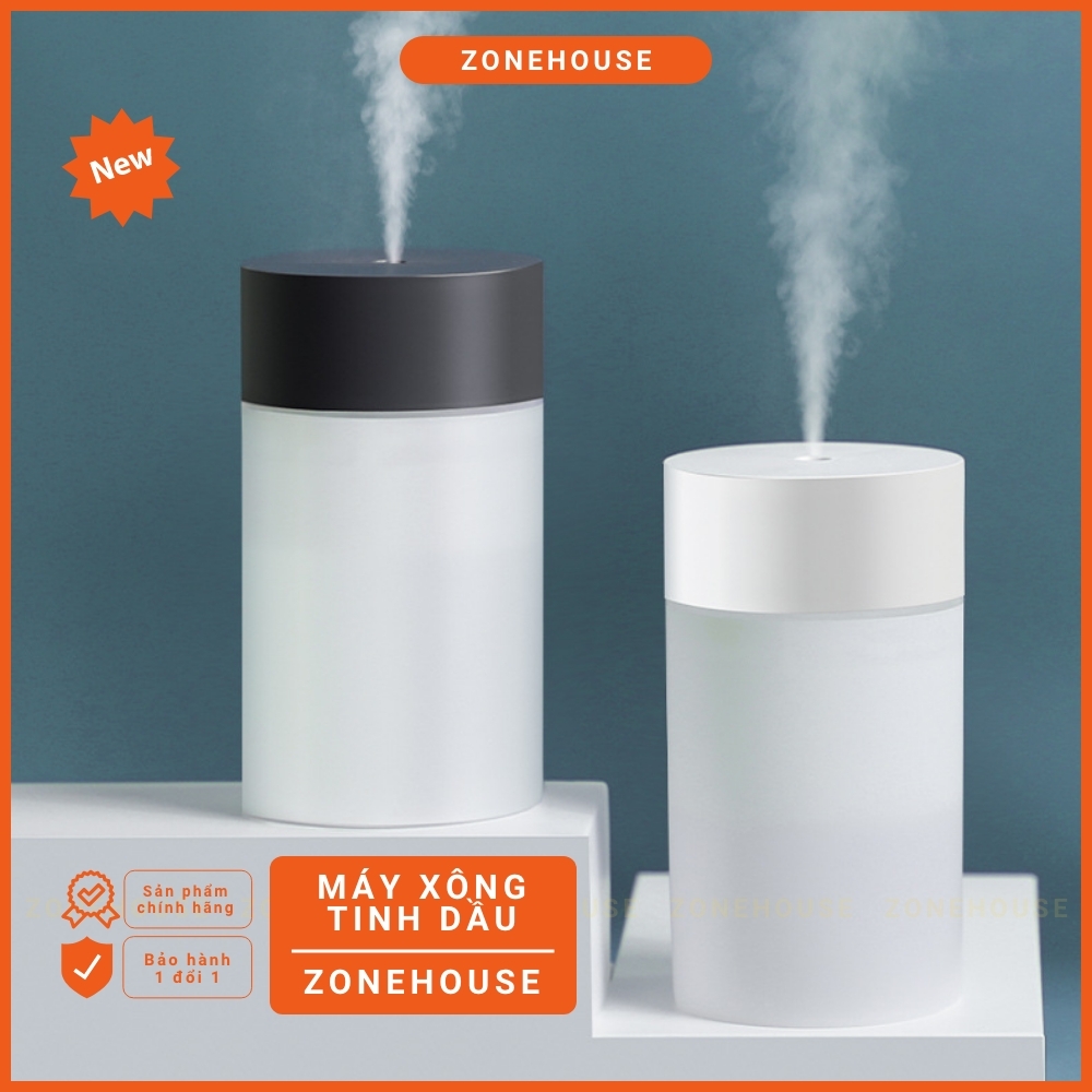 [GIÁSỈ] Máy xông tinh dầu tạo ẩm ZONEHOUSE, máy phun sương xông tinh dầu giá rẻ, máy khuếch tán tinh dầu [ZONESHOP]
