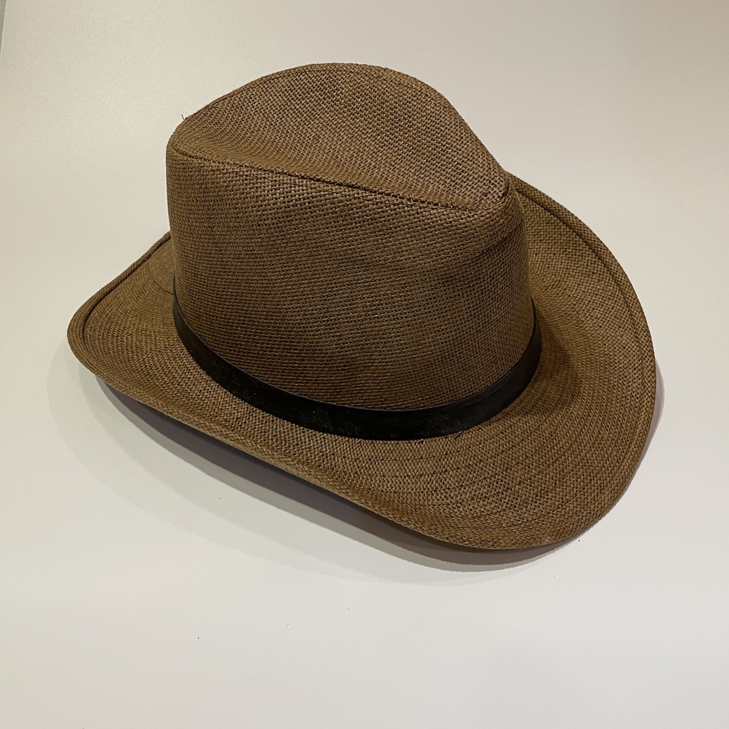 Mũ cói phớt vành trung dành cho Nam Nữ đi biển khoá viền thoáng mát, mũ nón phớt rộng vành 5cm [ZONESHOP.VN]