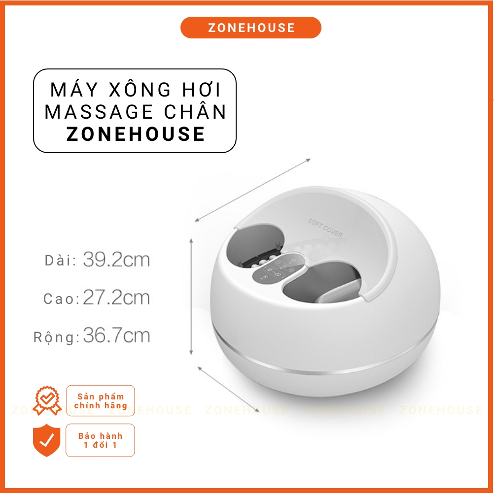 Máy ngâm chân massage xông nhiệt bấm huyệt Xiaomi LIYI 99 - ZONEHOUSE - Bồn ngâm chân Massage nhiệt sưởi ấm [CHÍNH HÃNG]