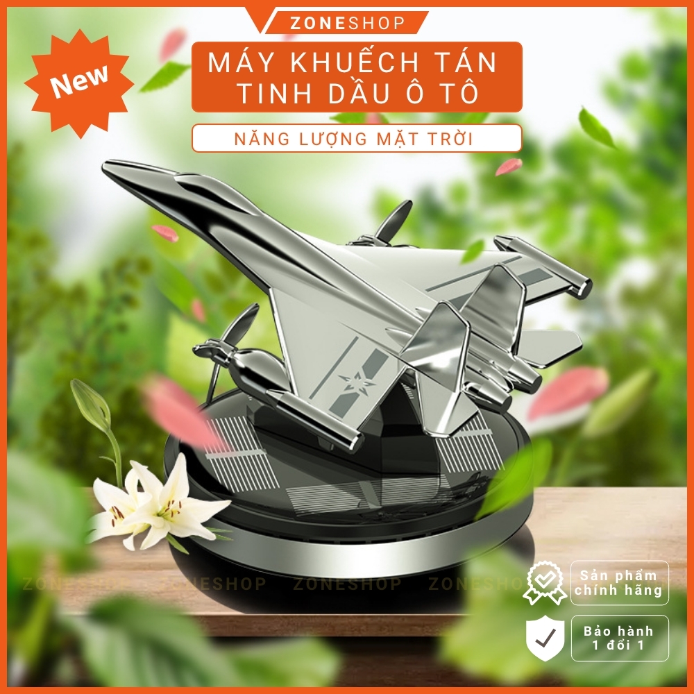 Máy bay TINH DẦU Ô TÔ Năng Lượng Mặt Trời ZONEHOUSE nhiều mẫu Máy Bay, máy khuếch tán tặng kèm tinh dầu thơm [ZONESHOP]