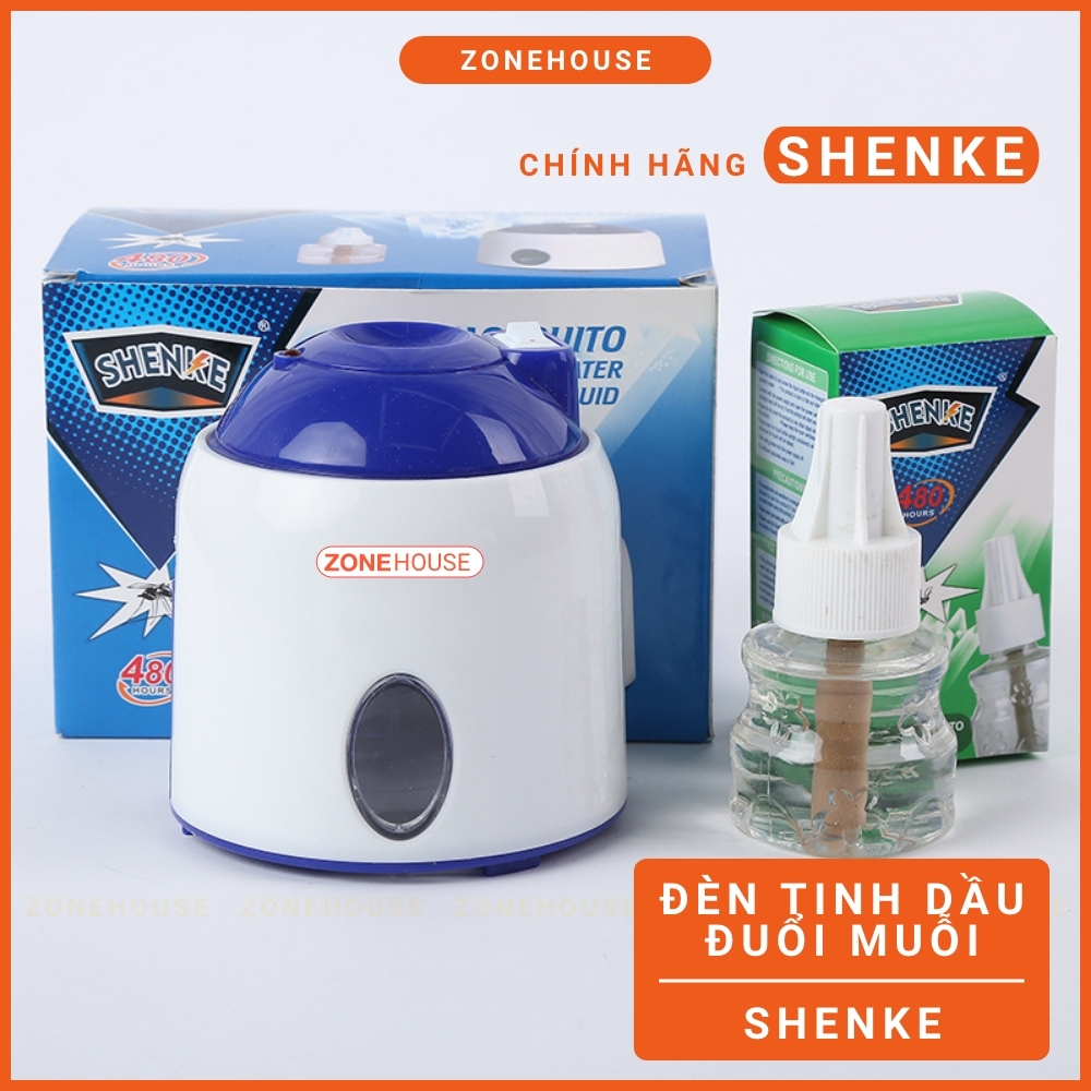 Máy xông Tinh dầu đuổi muỗi Shenke - ZoneHouse, đèn xông tinh dầu đuổi muỗi, dụng cụ đuổi muỗi an toàn, hiệu quả