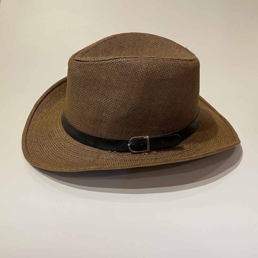 Mũ cói phớt vành trung dành cho Nam Nữ đi biển khoá viền thoáng mát, mũ nón phớt rộng vành 5cm [ZONESHOP.VN]